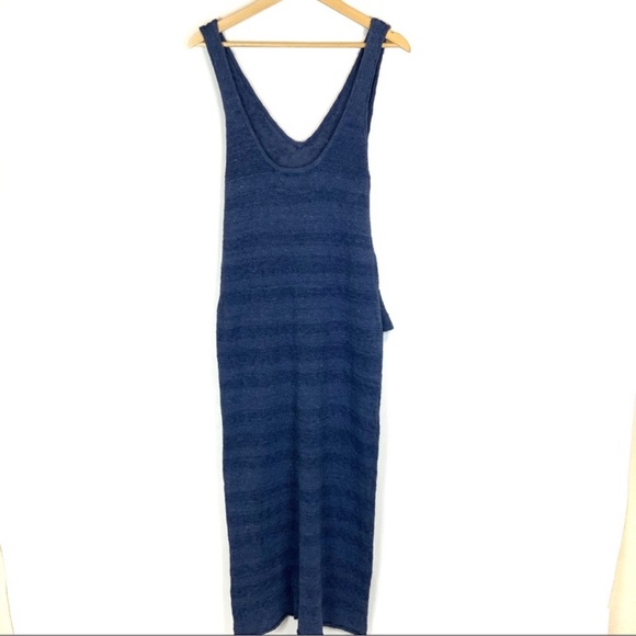 NWOT Free People Hamptons Tie-Front Knit Dress - Picture 4 of 9